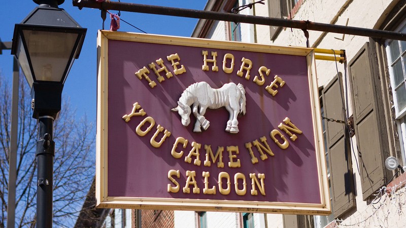 Saloon sign (source: National Trust for Historic Preservation)