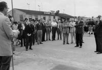 1973 runway expansion groundbreaking