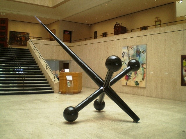 A piece inside the Chazen 