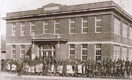 The Academy in earlier times with students.