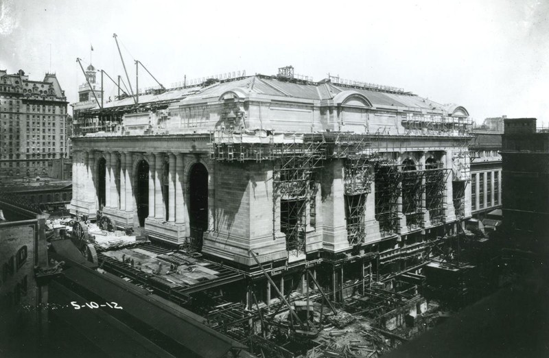 Construction of Grand Central 