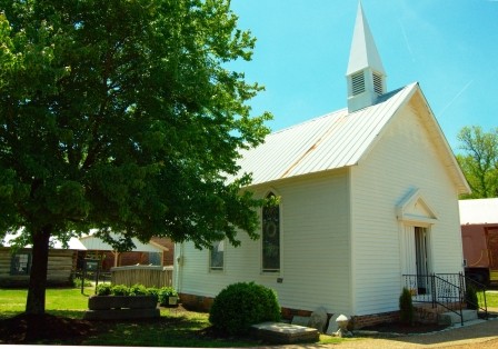 The Cannonsburgh Village Wedding Chapel.