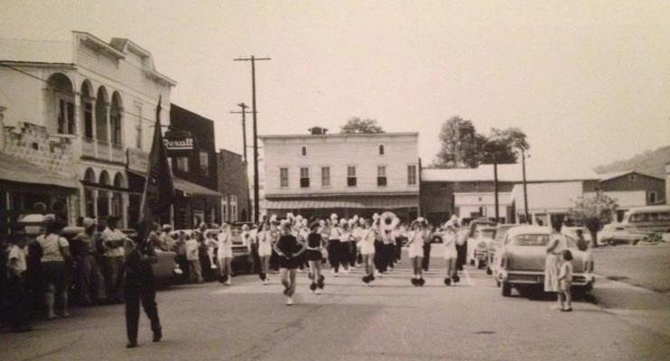 Downtown during the mid-20th century