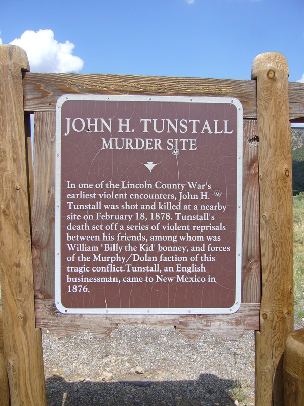 John Tunstall Murder Site 