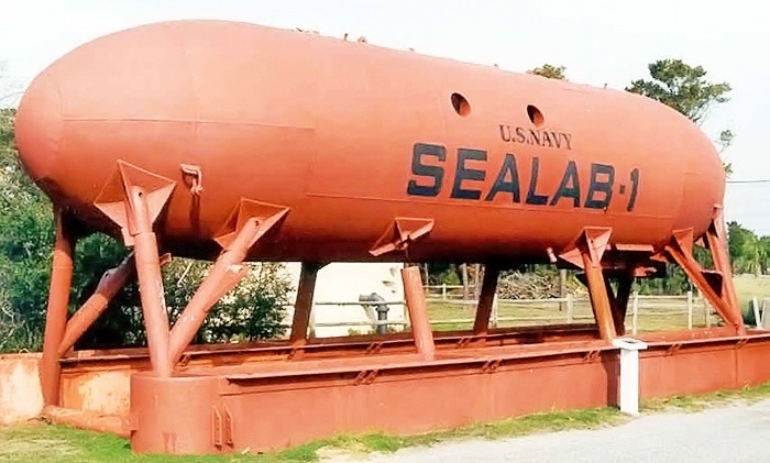 The U.S. Navy SEALAB-1