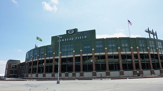 View outside Lambeau