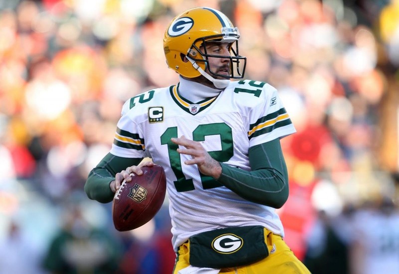 Current Packer Quarterback Aaron Rodgers