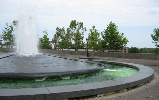 This urban park is managed by the National Park Service and was built between 1967 and 1971.