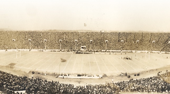 The Yale Bowl in 1914.