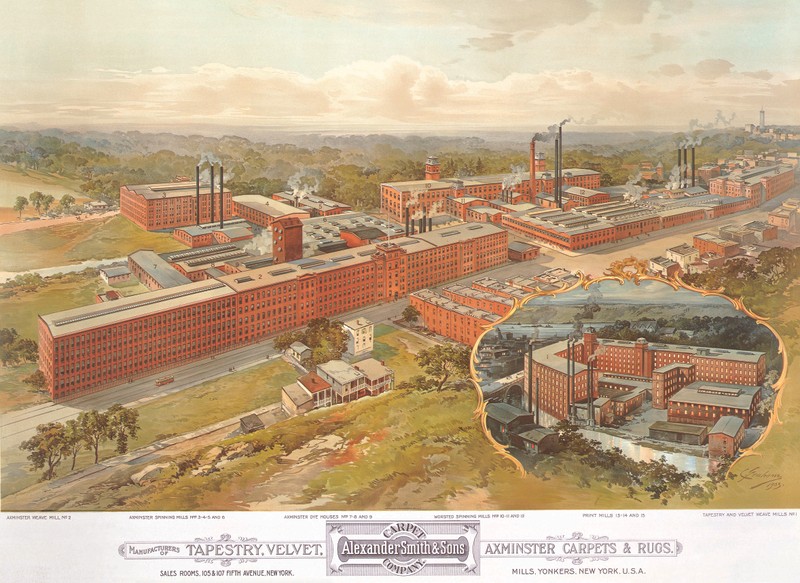 Alexander Smith Carpet Mills Complex Clio