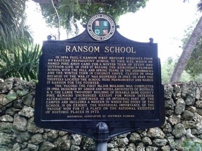 Ransom School historical marker