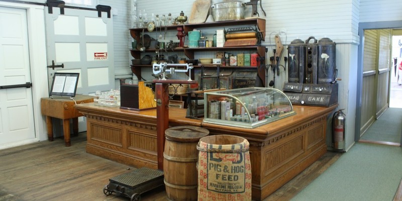 The general store display