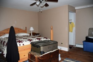 Upstairs bedroom in home