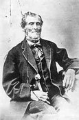 Possible 1840s photo of Martin Harris. 