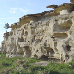 Rosebud Battlefield: The Buffalo Jump, (dating back to 3,000 B.C.)
Photo courtesy of Montana State Parks