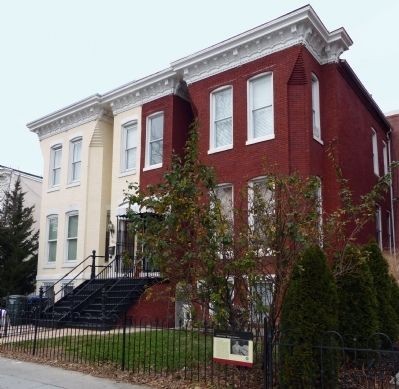 The Edward "Duke" Ellington residence. For a map of places where Ellington lived and performed in the city, please click on the link titled "Duke Ellington's Washington." 