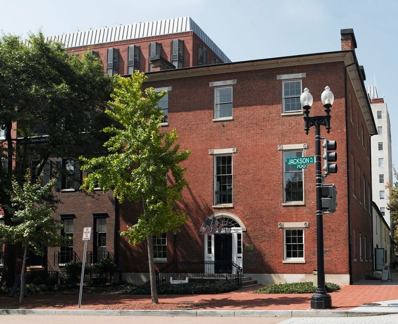 Decatur House is one the oldest remaining houses in Washington D.C. It was built by the father American architecture, Benjamin Henry Latrobe.