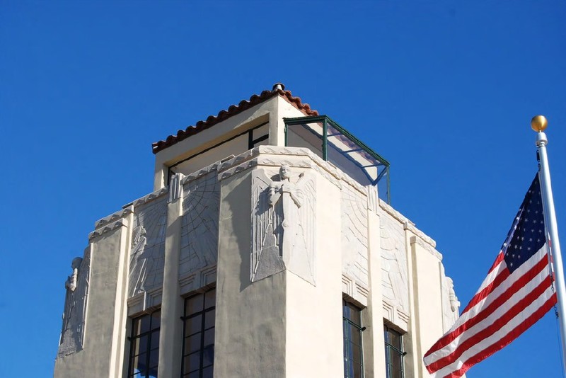 Sky, Building, Window, Blue