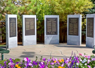 These plaques contains Jesus the Christ, the Family Proclamation and a revelation given to Brigham Young regarding the call to go west and how the Saints should conduct themselves.