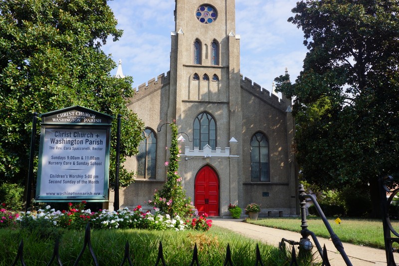 Christ Church was the first Episcopal Church in Washington DC.