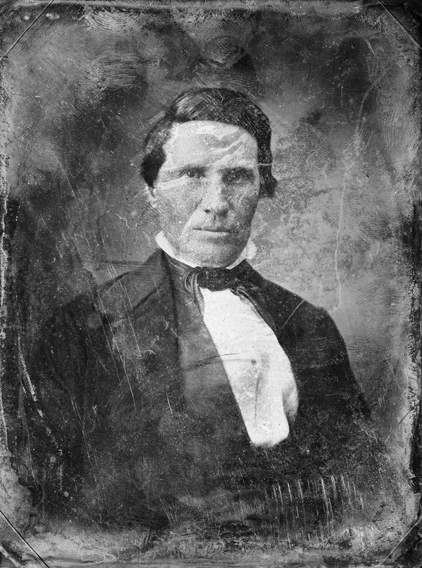 1850s photo of Alexander Doniphan, defender of the Mormon church in Missouri and up until the end of his life. 