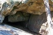 Entrance to Robbers Cave