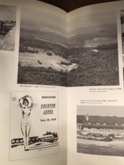 Pictures of Cacapon during construction days in 1934-1941.