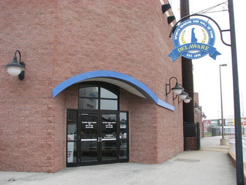 The Delaware Sports Museum and Hall of Fame is housed inside the Daniel S. Frawley Stadium.  