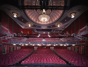 An inside shot of Broadway Theater