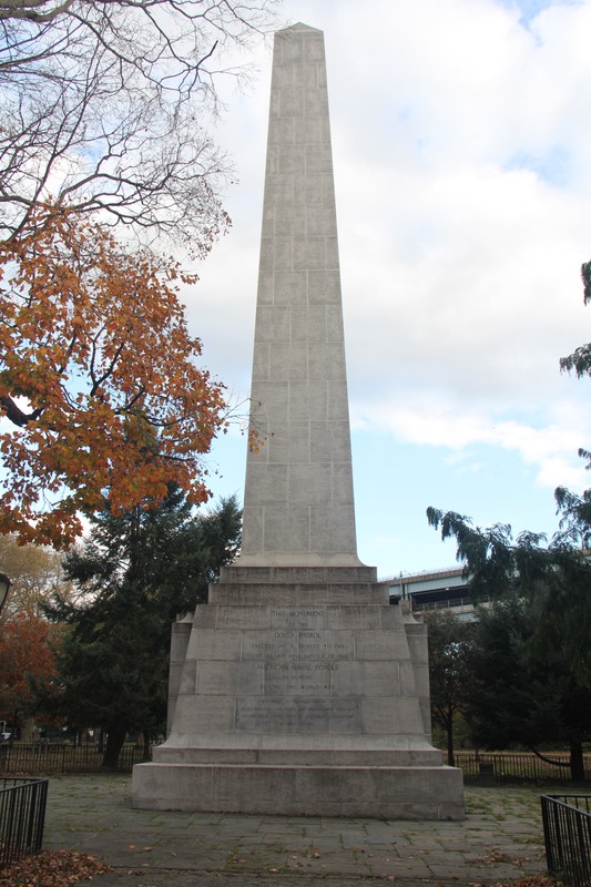 Dover Patrol Monument, West Side