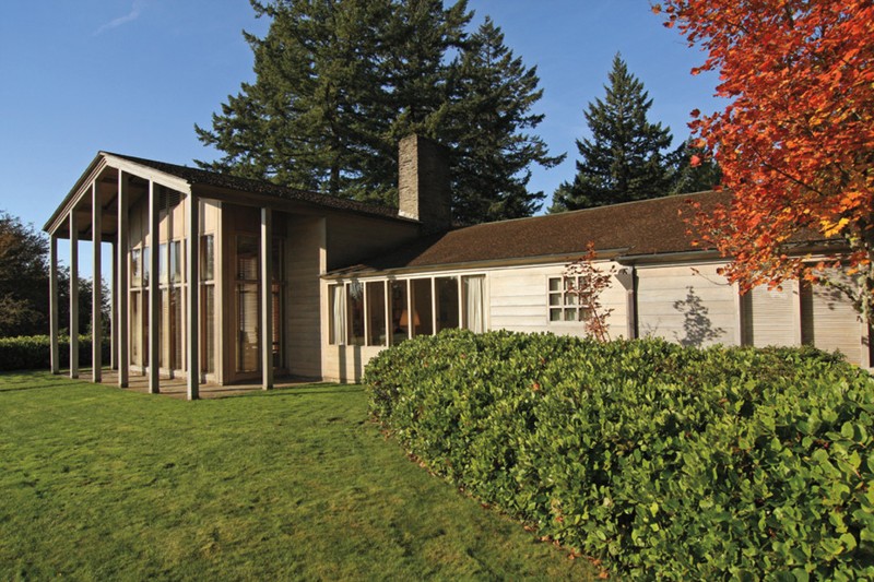 Front of the Watzek Home.
Photo courtesy of the University of Oregon