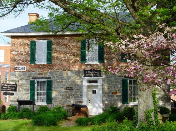 The Old Jail Museum, now the St Mary's County Historical Society
