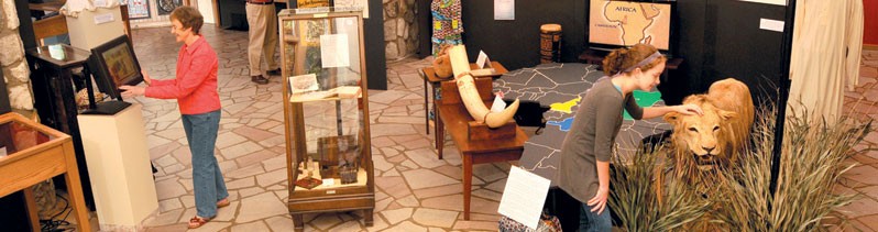 Exhibits in the Presbyterian Heritage Museum