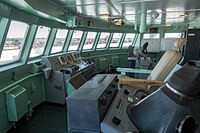 Navigation Bridge of the Savannah