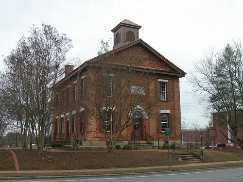 The Lawrenceville Female Seminary was built in 1838 and today houses the Gwinnett History Museum.