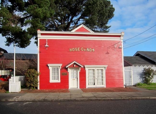 The Hose Company No. 4 Firehouse Building in Eureka