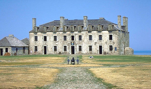 This building, known as the "French Castle," was built in 1926 by the French.