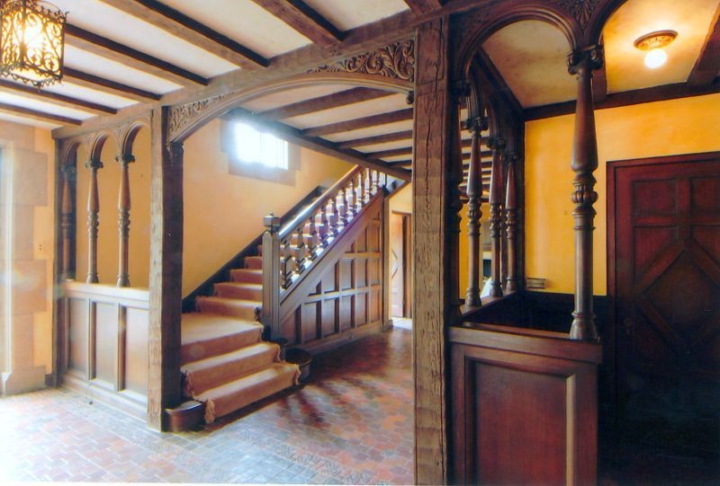 Main entrance staircase