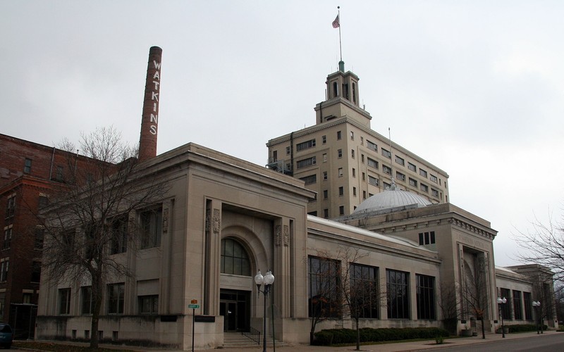 The Watkins headquarters and museum in Winona 