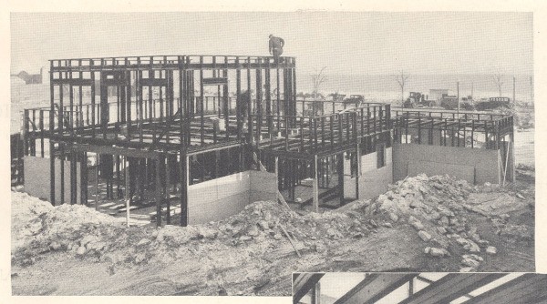 Construction of the demo home