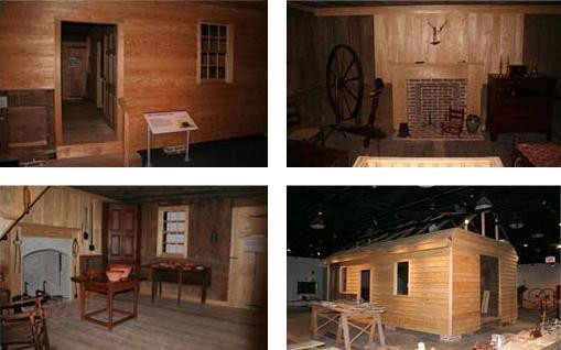 One of the highlights of the museum, this home was built in 1775 and restored using historic methods and tools. 