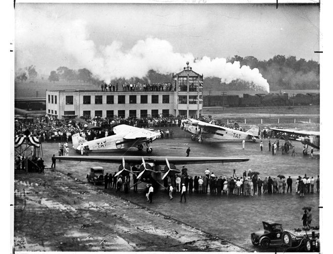 Port Columbus terminal opened July 8, 1929