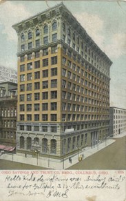 A postcard of the Atlas Building, date unknown.