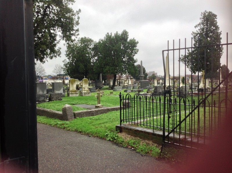 Cedar Grove Cemetery in December 2015