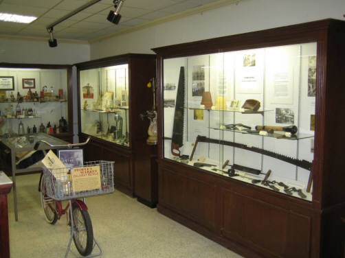 Another view of the various displays and artifacts