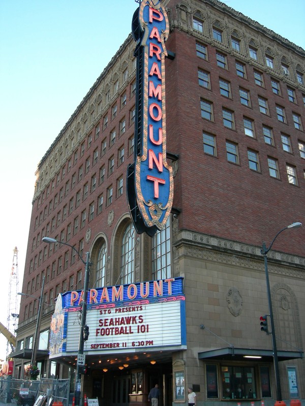 Paramount's marque and exterior.