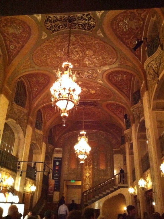 Paramount's impressive lobby.