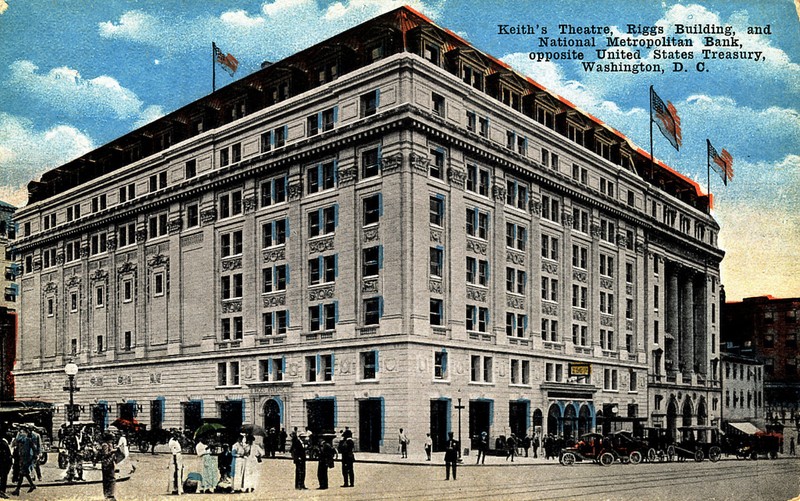 1910s-1920s postcard of the theater