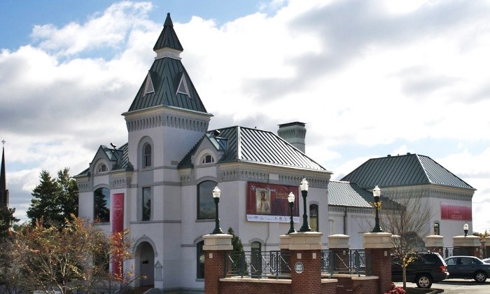 The LaGrange Art Museum, formerly the County Jail.