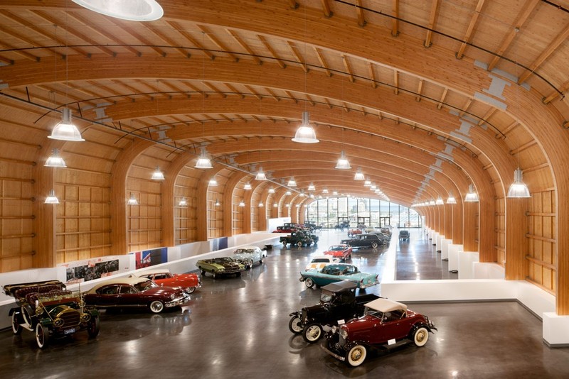 The main display hall of the museum.